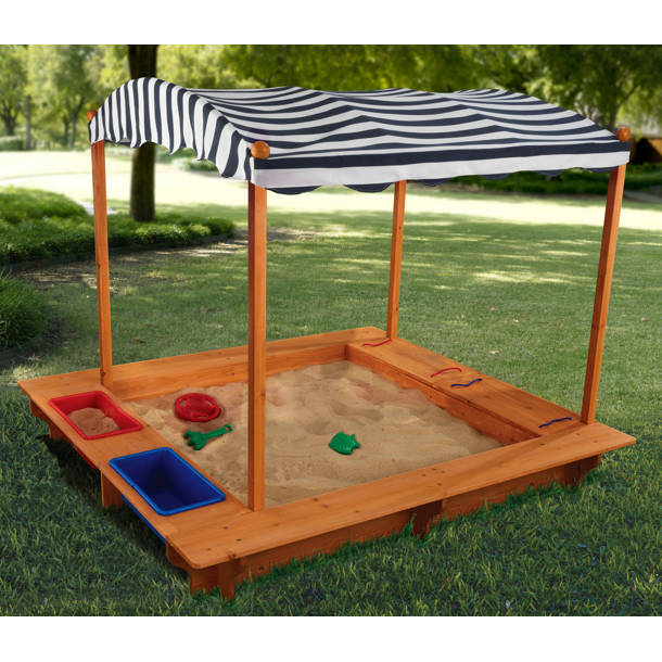 Kidkraft Cranbrook Wooden Outdoor Backyard Swing Set / Playset With